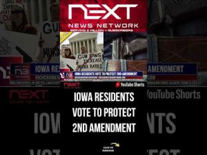 Read more about the article Iowa residents vote to protect 2nd amendment #shorts