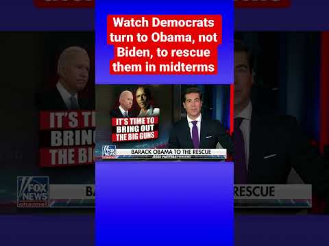 You are currently viewing Watters: Biden was nowhere to be found so Obama had to come to the rescue #shorts