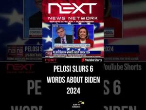 Read more about the article Pelosi Slurs 6 Words About Biden 2024 #shorts