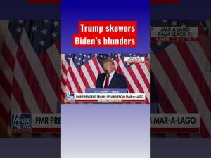 Read more about the article Trump: Now we have a president who falls asleep at global conferences #shorts