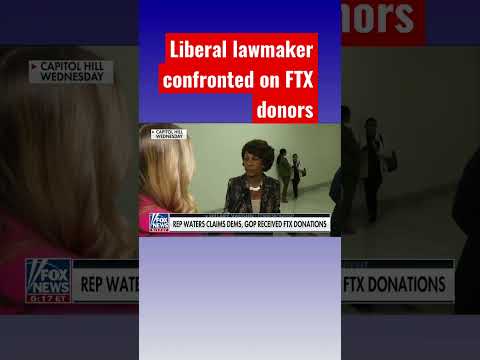 You are currently viewing Fox News presses Maxine Waters on FTX donations #shorts