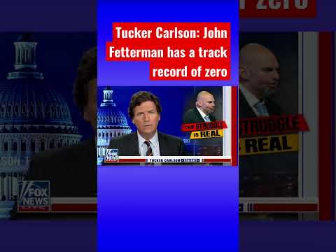 You are currently viewing Tucker: Here’s how the media describes John Fetterman #shorts