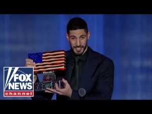 Read more about the article Enes Kanter Freedom receives Patriot Award