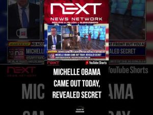 Read more about the article MICHELLE OBAMA CAME OUT TODAY, REVEALED SECRET #shorts