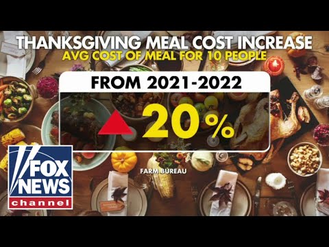 You are currently viewing Sky-high inflation impacting Thanksgiving dinner