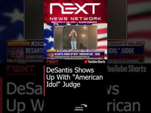 Read more about the article DeSantis Shows Up With “”American Idol”” Judge #shorts