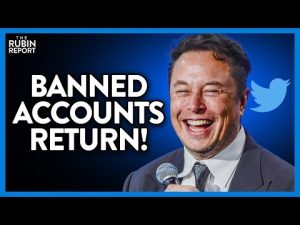 Read more about the article Elon Musk Brings Back a Bunch of Huge Banned Twitter Accounts | Direct Message | Rubin Report