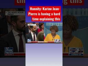 Read more about the article Hannity rips Karine Jean-Pierre’s stumbling over Hunter Biden #shorts