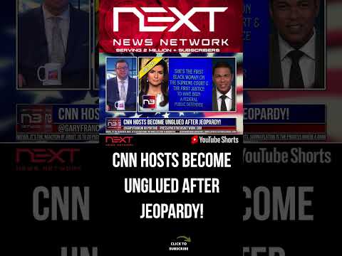 You are currently viewing CNN Hosts Become UNGLUED after Jeopardy! #shorts