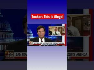 Read more about the article Tucker: Man fired for having wrong skin color #shorts