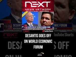 Read more about the article Desantis GOES OFF on World Economic Forum #shorts