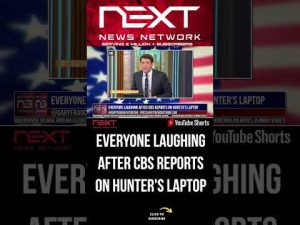 Read more about the article Everyone Laughing After CBS Reports on Hunter’s Laptop #shorts