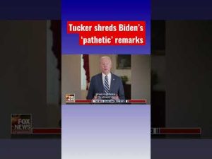 Read more about the article Tucker: No sane person wants Biden to run in 2024 #shorts