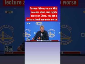 Read more about the article Tucker shreds NBA coach over dismissing China’s human rights abuses #shorts