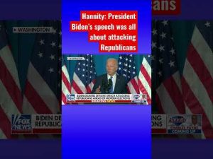 Read more about the article Sean Hannity: Joe delivered another out-of-touch speech #shorts