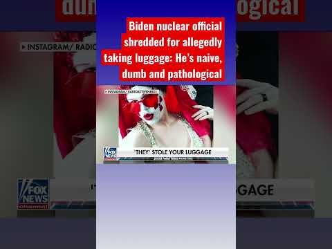 You are currently viewing Criminal complaint filed against non-binary Biden nuclear official for allegedly stealing luggage