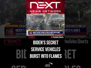 Read more about the article Biden’s Secret Service Vehicles BURST INTO FLAMES #shorts