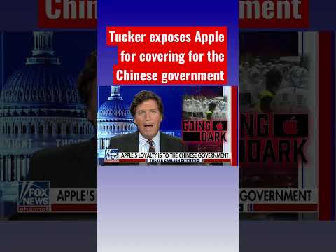 You are currently viewing Tucker: Apple is in no sense American; it is loyal to China #shorts