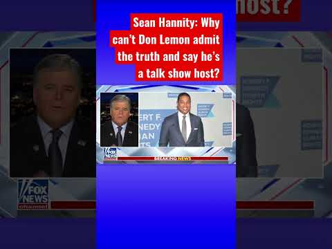 You are currently viewing Sean Hannity mocks Don Lemon for claiming CNN never had a liberal bias #shorts