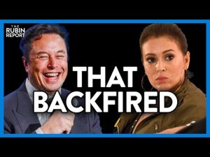 Read more about the article Elon Musk Can’t Stop Laughing as Woke Star’s Attack Backfires | Direct Message | Rubin Report