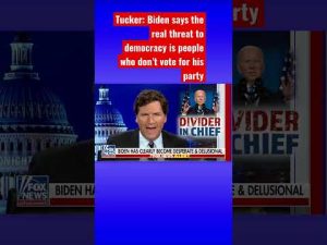 Read more about the article Tucker Carlson: Biden has become desperate and delusional #shorts