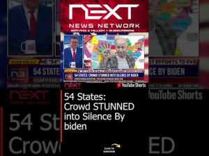 Read more about the article 54 States: Crowd STUNNED into Silence By biden #shorts