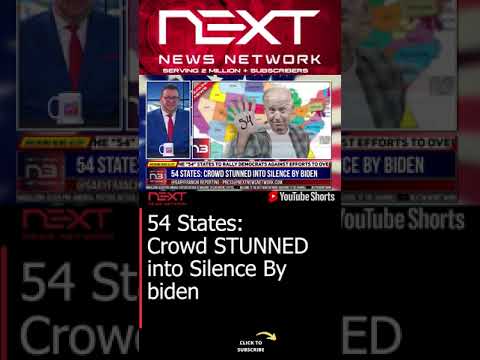 You are currently viewing 54 States: Crowd STUNNED into Silence By biden #shorts