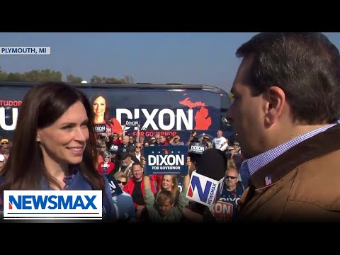 You are currently viewing EXCLUSIVE: Tudor Dixon speaks with Newsmax ahead of rally | John Bachman Now