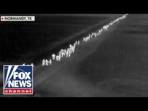 Read more about the article Thermal drone captures hundreds of migrants crossing border illegally