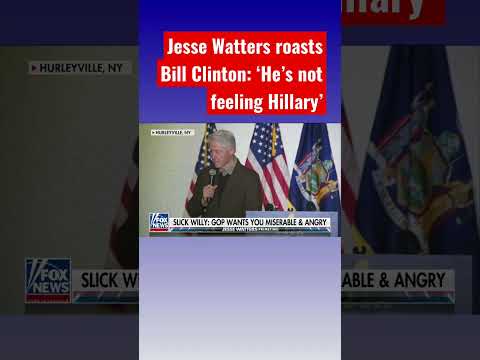 You are currently viewing Jesse Watters: Bill Clinton is saying Republicans are toying with your emotions #shorts