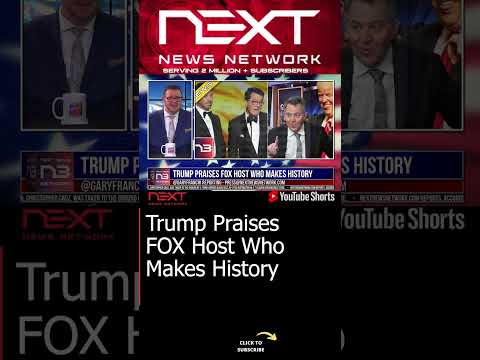 You are currently viewing Trump Praises FOX Host Who Makes History #shorts