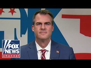 Read more about the article Gov. Stitt calls out opponent over flipping parties