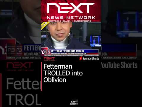 You are currently viewing Fetterman TROLLED into Oblivion #shorts