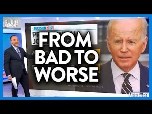 Read more about the article Watch Host’s Face as He Realizes Dem Polling Just Hit an All Time Low | DM CLIPS | Rubin Report