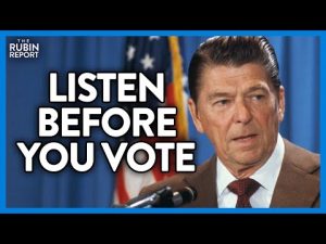 Read more about the article Watch Ronald Reagan’s Message That Is More Important Now Than Ever Before | DM CLIPS | Rubin Report