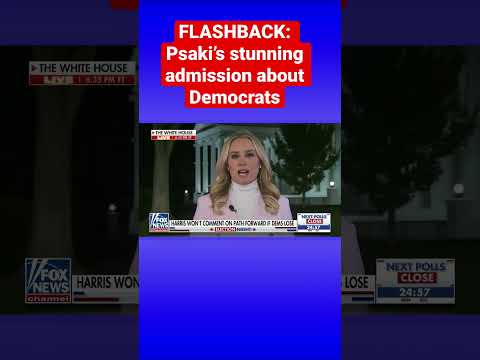 You are currently viewing FLASHBACK: Psaki makes stunning admission about Biden’s popularity #shorts