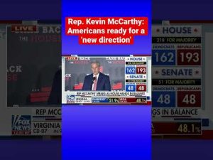 Read more about the article McCarthy: Nancy Pelosi will be in the ‘minority’ #shorts