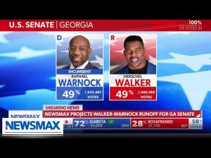 Read more about the article PROJECTION: Warnock-Walker Ga. Senate Race Set for Dec. 6 Runoff