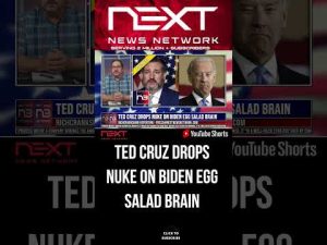 Read more about the article Ted Cruz Drops NUKE On Biden Egg Salad Brain #shorts