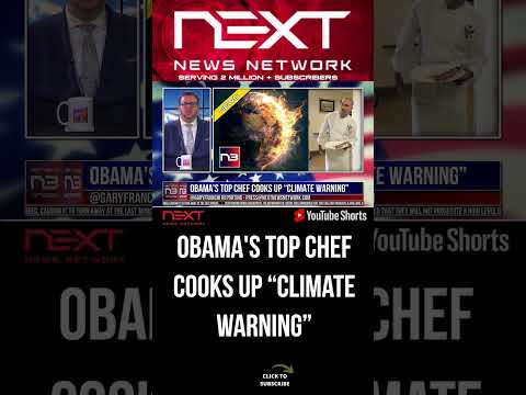 You are currently viewing Obama’s Top Chef Cooks Up “CLIMATE WARNING” #shorts