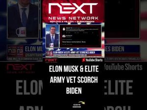 Read more about the article Elon Musk & Elite Army Vet Scorch Biden #shorts