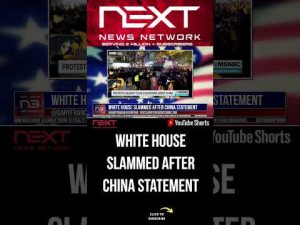 Read more about the article White House SLAMMED after China Statement #shorts