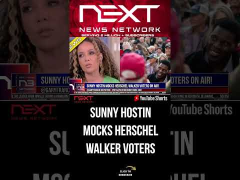 You are currently viewing Sunny Hostin Mocks Herschel Walker Voters on Air! #shorts