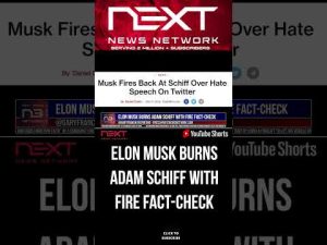 Read more about the article Elon Musk BURNS Adam Schiff With FIRE FACT-CHECK #shorts