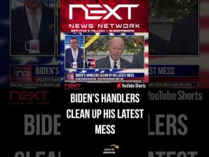 Read more about the article Biden’s Handlers Clean Up his Latest Mess #shorts