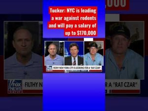 Read more about the article Tucker Carlson: NYC is looking for a ‘rat czar’ #shorts