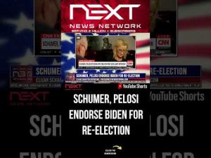 Read more about the article Schumer, Pelosi Endorse Biden for Re-Election #shorts