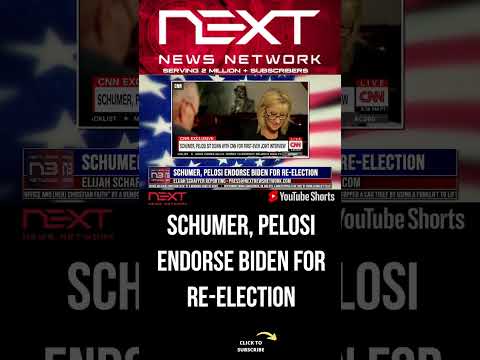 You are currently viewing Schumer, Pelosi Endorse Biden for Re-Election #shorts