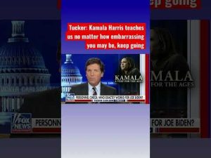 Read more about the article Tucker: A lesson from Kamala Harris #shorts