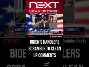 Read more about the article Biden’s Handlers SCRAMBLE to Clean Up Comments #shorts